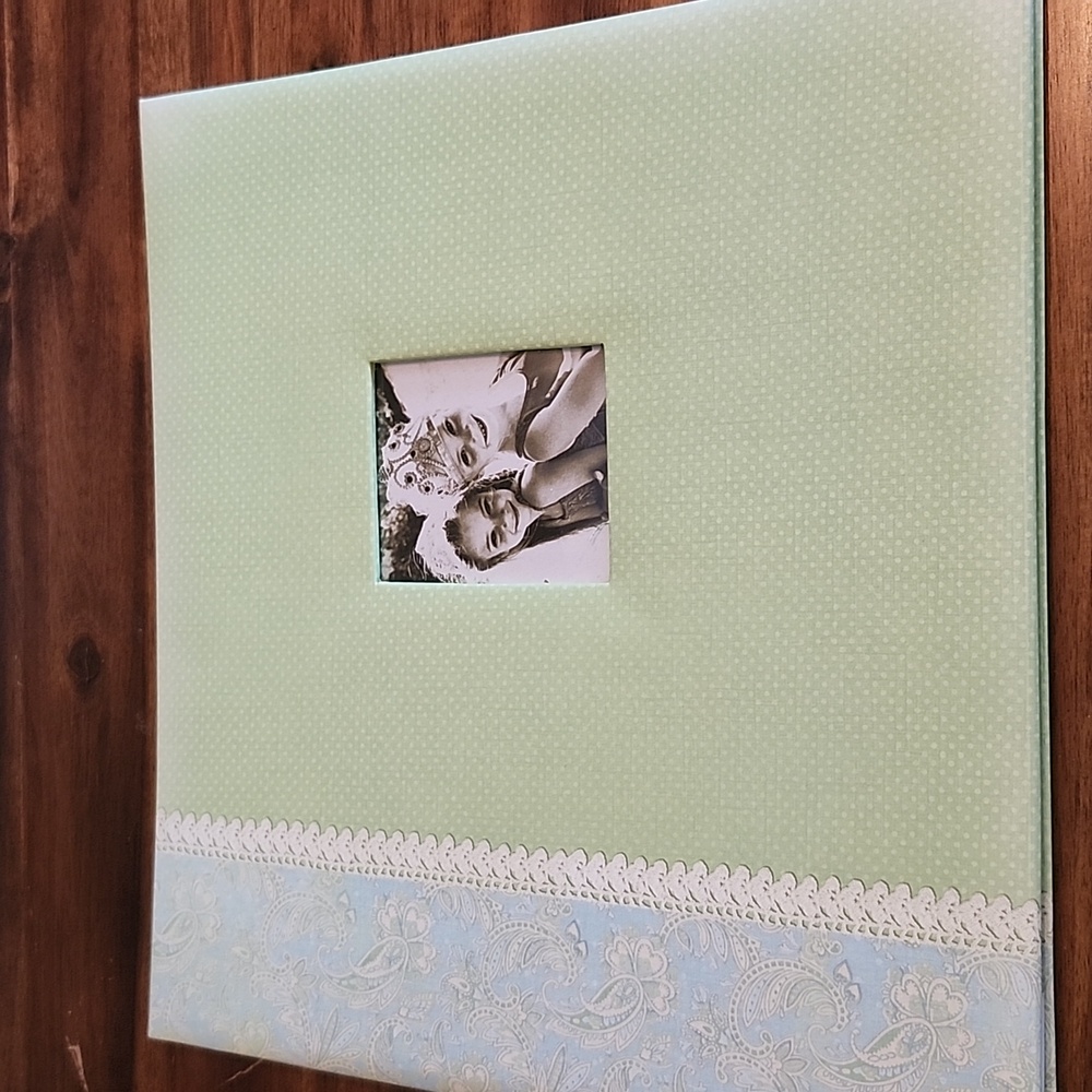 Scrapbook 12 By 12 Album Mint Green